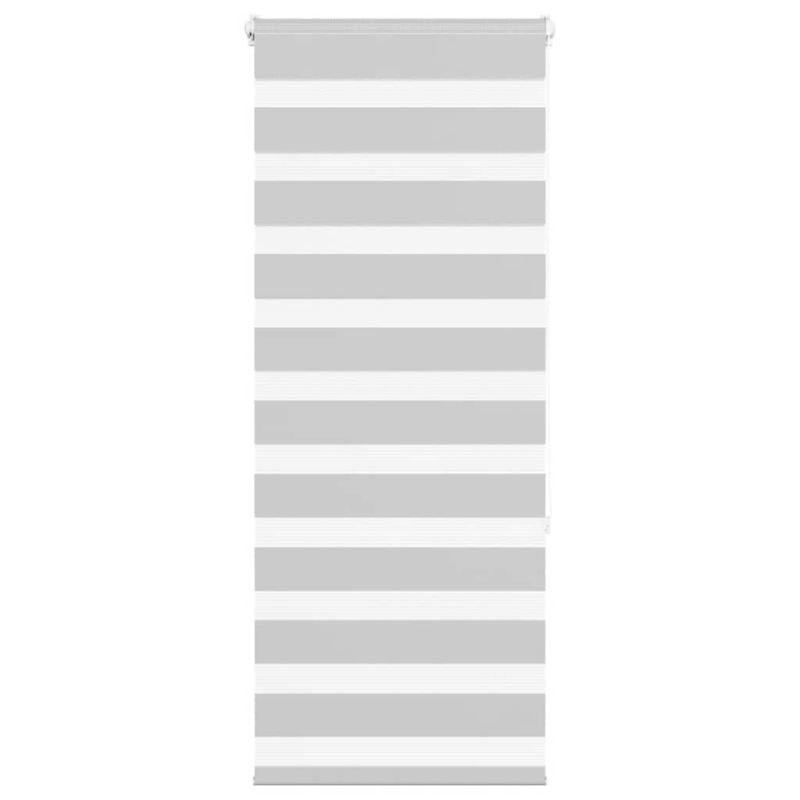 Zebrarollo Hellgrau 65x150 cm Stoffbreite 60,9 cm Polyester