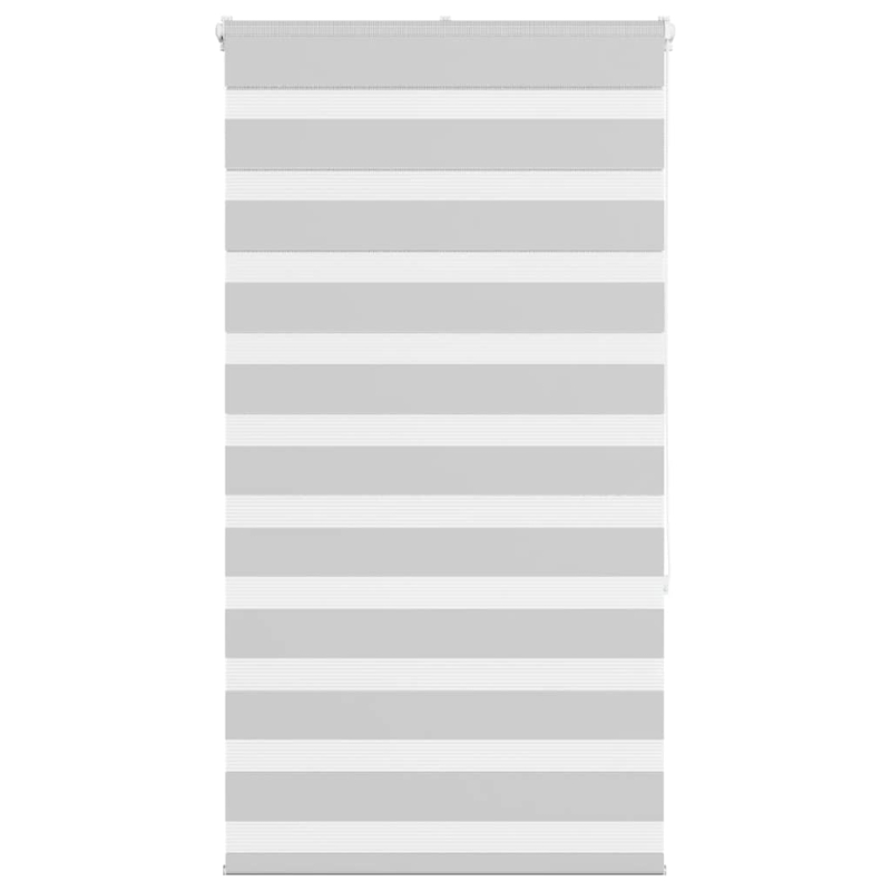 Zebrarollo Hellgrau 90x150 cm Stoffbreite 85,9 cm Polyester