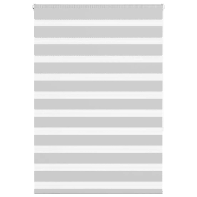 Zebrarollo Hellgrau 100x150 cm Stoffbreite 95,9 cm Polyester