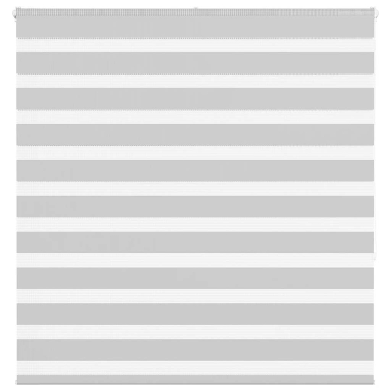 Zebrarollo Hellgrau 145x150 cm Stoffbreite 140,9 cm Polyester