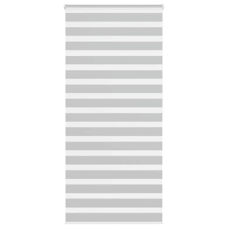 Zebrarollo Hellgrau 105x200 cm Stoffbreite 100,9 cm Polyester