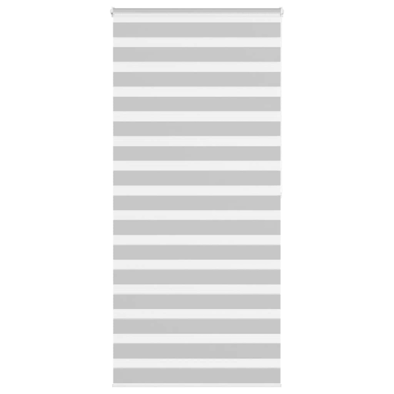 Zebrarollo Hellgrau 110x200 cm Stoffbreite 105,9 cm Polyester