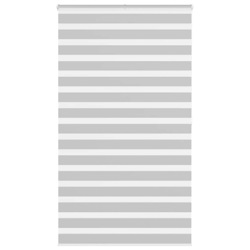 Zebrarollo Hellgrau 120x200 cm Stoffbreite 115,9 cm Polyester