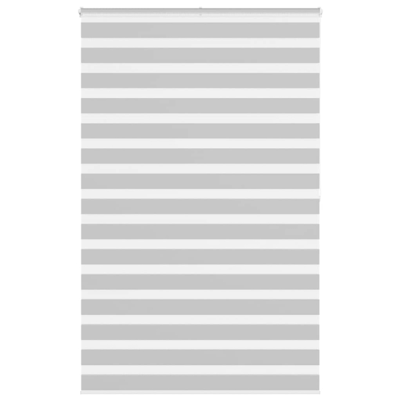 Zebrarollo Hellgrau 145x200 cm Stoffbreite 140,9 cm Polyester