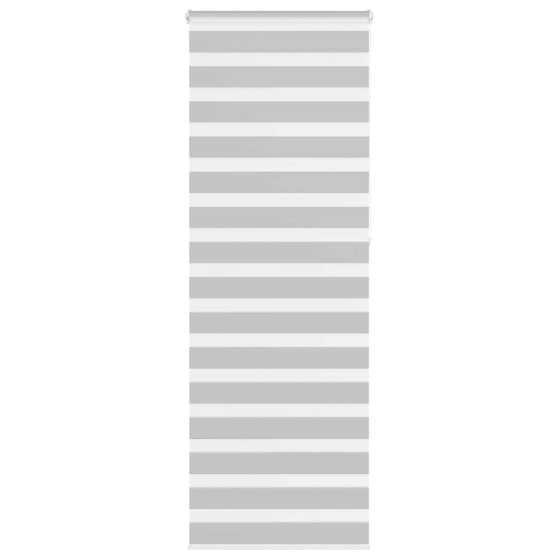 Zebrarollo Hellgrau 70x230 cm Stoffbreite 65,9 cm Polyester