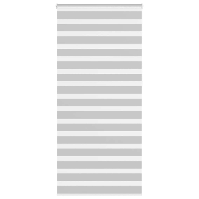 Zebrarollo Hellgrau 105x230 cm Stoffbreite 100,9 cm Polyester