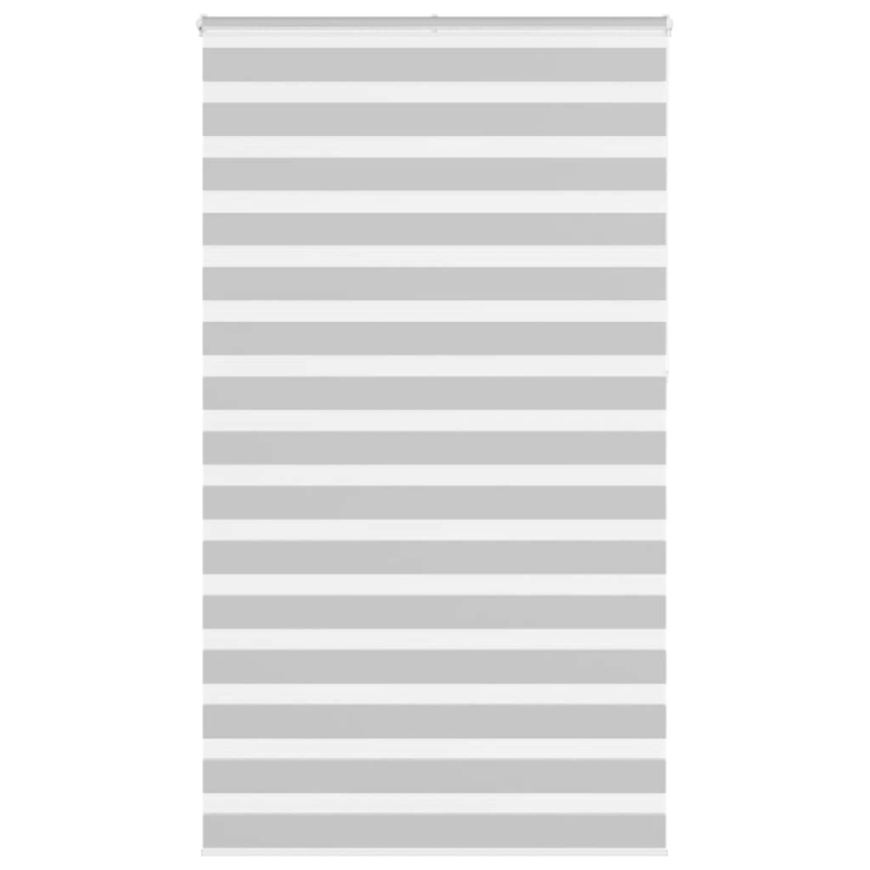 Zebrarollo Hellgrau 120x230 cm Stoffbreite 115,9 cm Polyester
