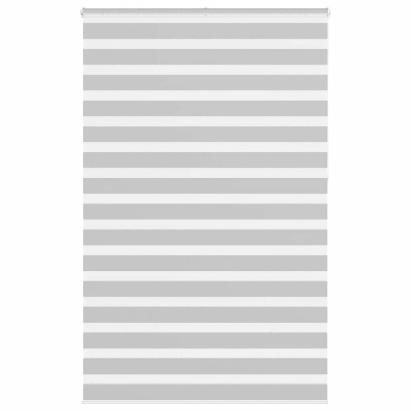 Zebrarollo Hellgrau 140x230 cm Stoffbreite 135,9 cm Polyester