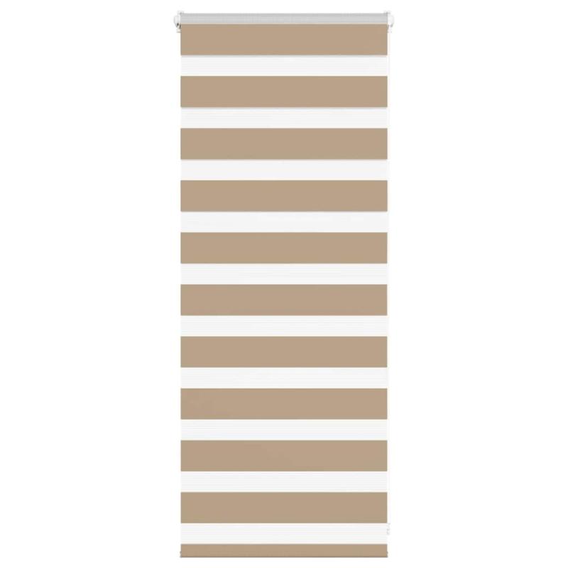 Zebrarollo Sandbraun 65x100 cm Stoffbreite 60,9 cm Polyester