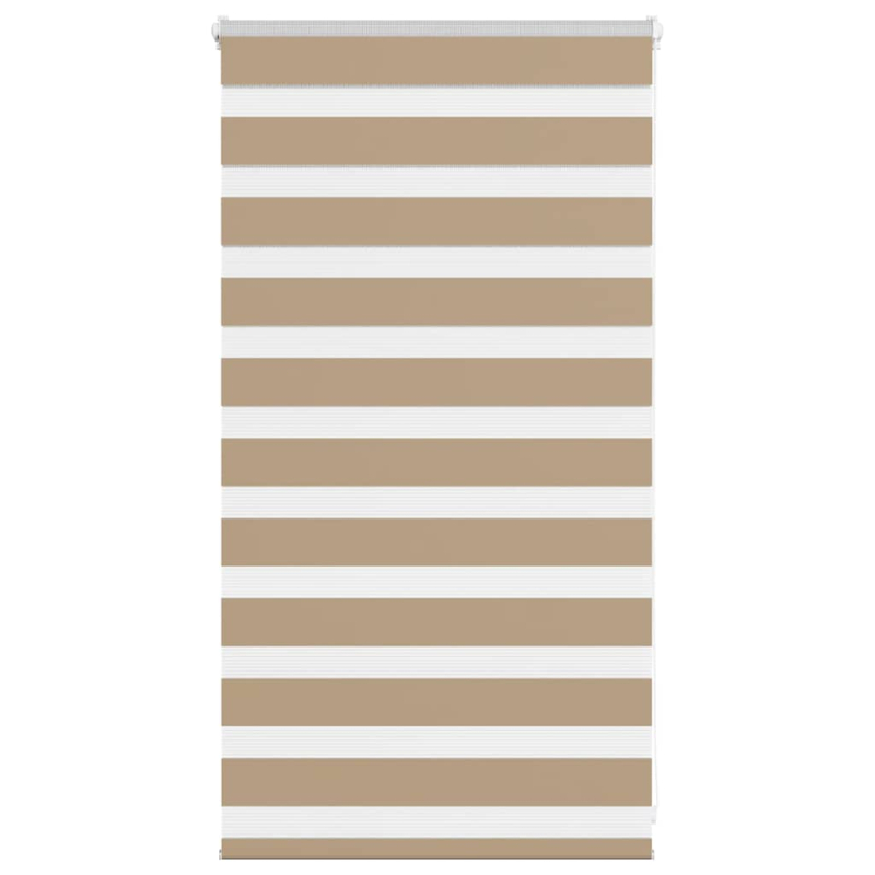 Zebrarollo Sandbraun 80x100 cm Stoffbreite 75,9 cm Polyester