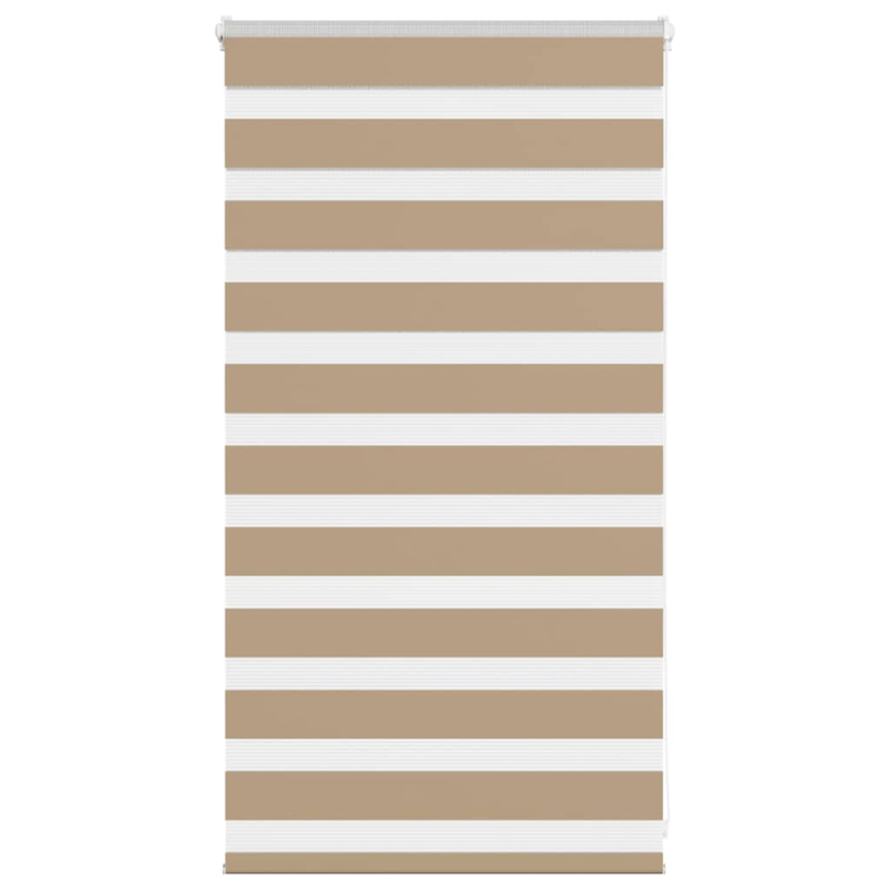 Zebrarollo Sandbraun 85x100 cm Stoffbreite 80,9 cm Polyester