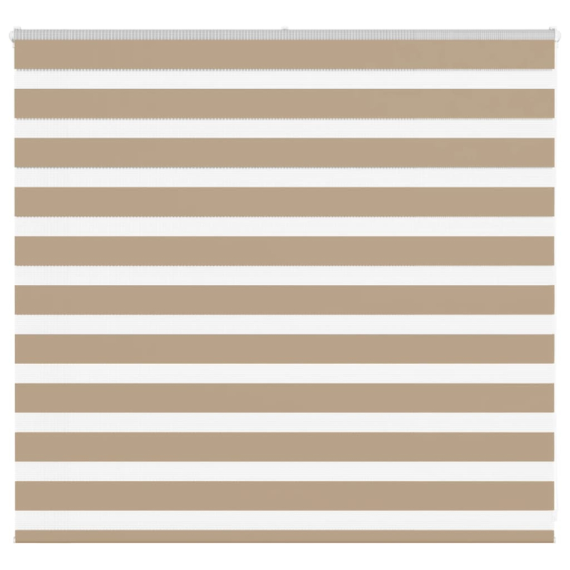 Zebrarollo Sandbraun 155x100 cm Stoffbreite 150,9 cm Polyester