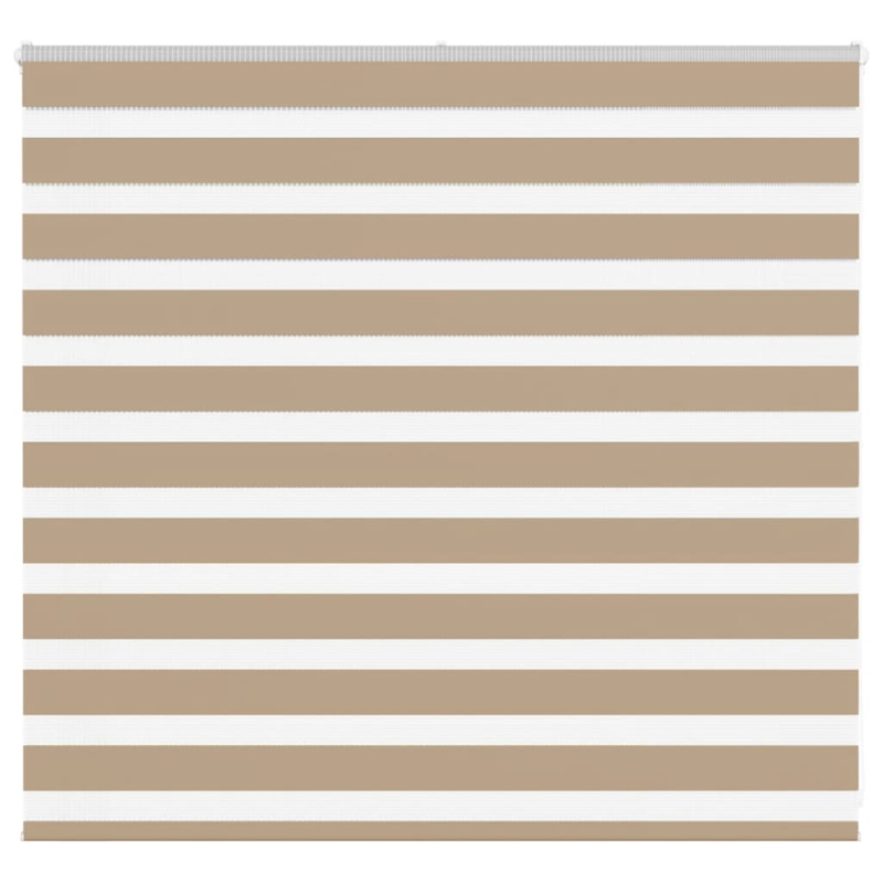 Zebrarollo Sandbraun 165x100 cm Stoffbreite 160,9 cm Polyester