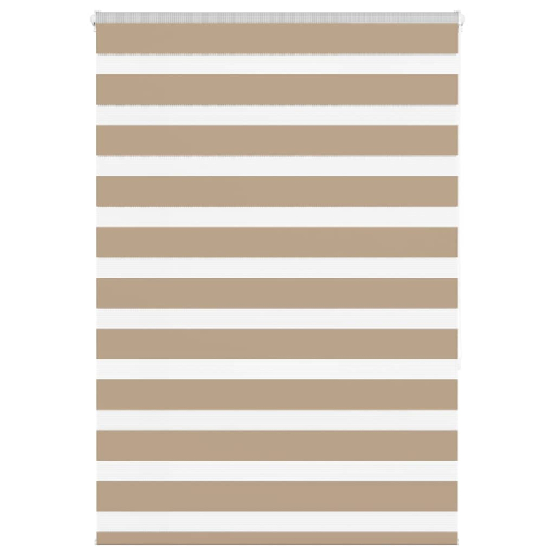 Zebrarollo Sandbraun 95x150 cm Stoffbreite 90,9 cm Polyester