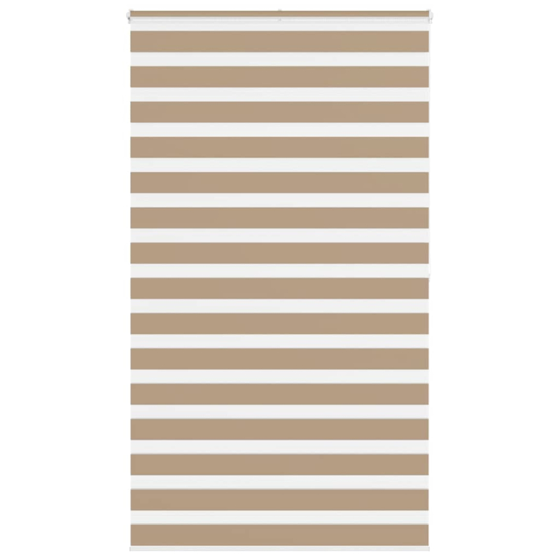 Zebrarollo Sandbraun 120x200 cm Stoffbreite 115,9 cm Polyester