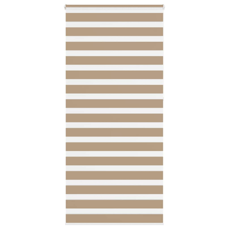 Zebrarollo Sandbraun 95x230 cm Stoffbreite 90,9 cm Polyester