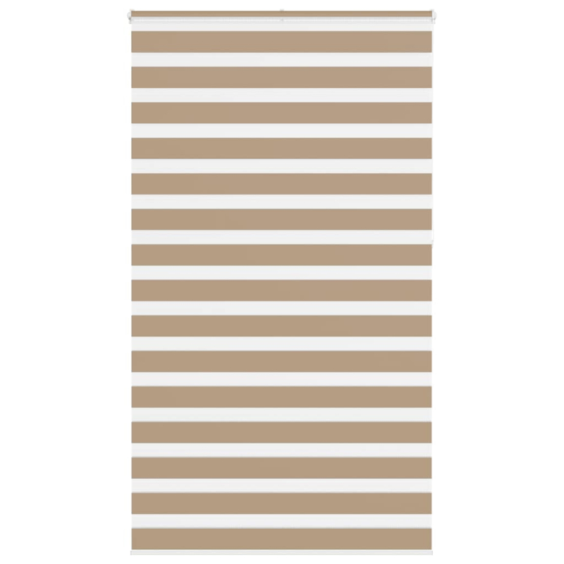 Zebrarollo Sandbraun 120x230 cm Stoffbreite 115,9 cm Polyester