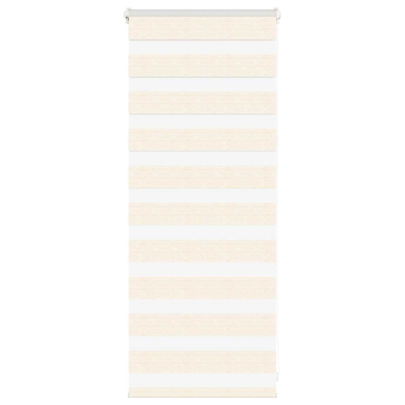 Zebrarollo Marmorbeige 55x100 cm Stoffbreite 50,9 cm Polyester
