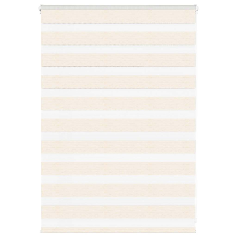 Zebrarollo Marmorbeige 95x100 cm Stoffbreite 90,9 cm Polyester