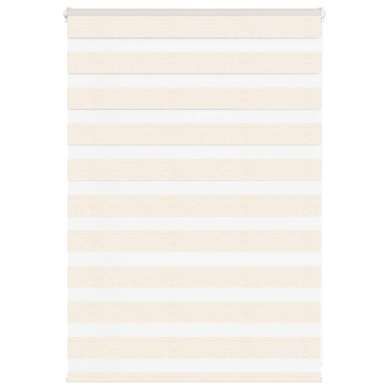 Zebrarollo Marmorbeige 110x100cm Stoffbreite 105,9 cm Polyester