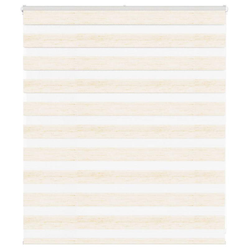 Zebrarollo Marmorbeige 135x100cm Stoffbreite 130,9 cm Polyester