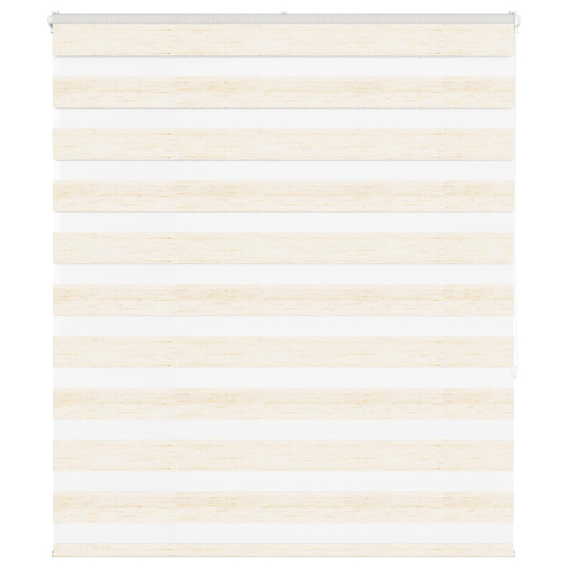 Zebrarollo Marmorbeige 130x150cm Stoffbreite 125,9 cm Polyester