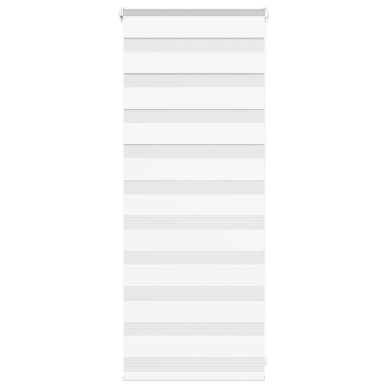 Zebrarollo Weiß 65x100 cm Stoffbreite 60,9 cm Polyester