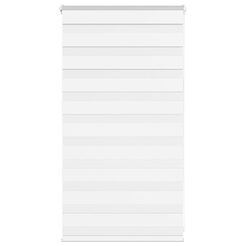 Zebrarollo Weiß 80x100 cm Stoffbreite 75,9 cm Polyester