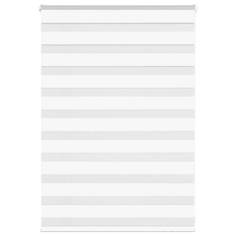 Zebrarollo Weiß 95x100 cm Stoffbreite 90,9 cm Polyester