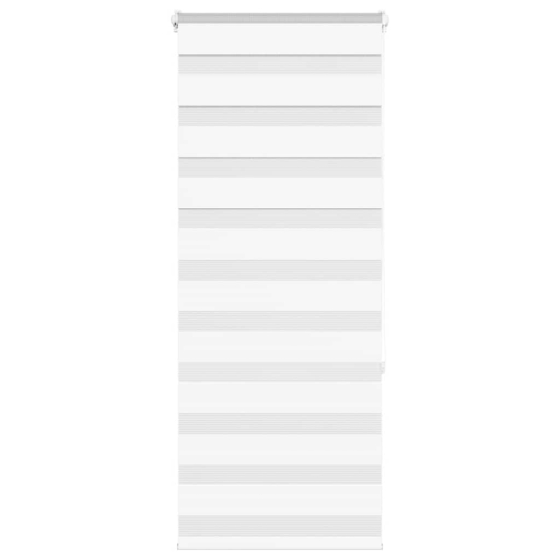 Zebrarollo Weiß 60x150 cm Stoffbreite 55,9 cm Polyester