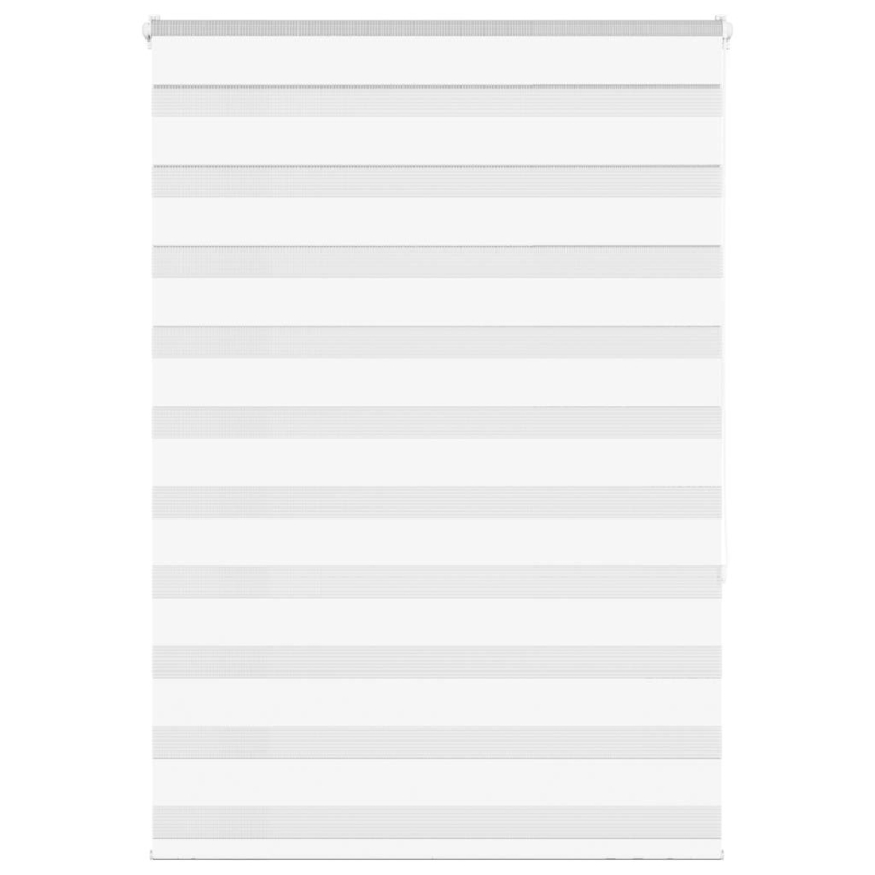 Zebrarollo Weiß 105x150 cm Stoffbreite 100,9 cm Polyester