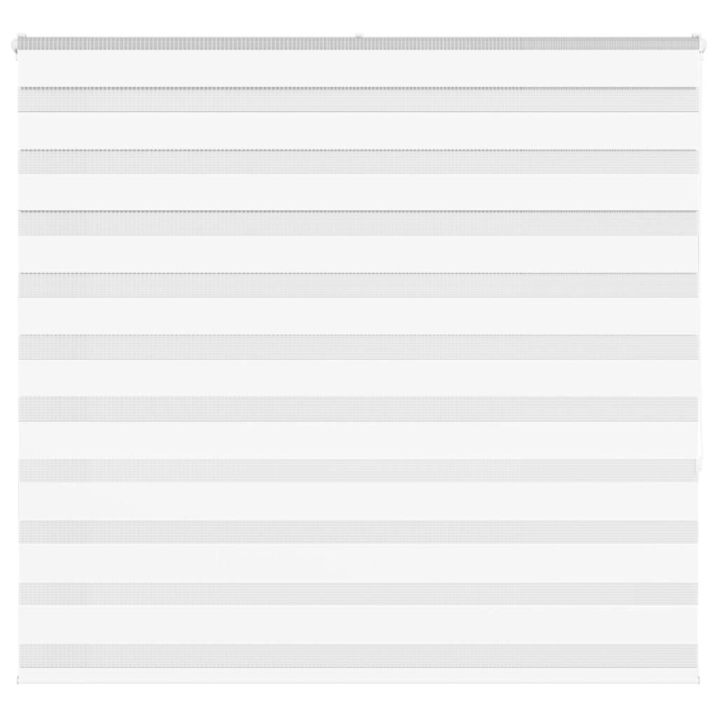 Zebrarollo Weiß 155x150 cm Stoffbreite 150,9 cm Polyester