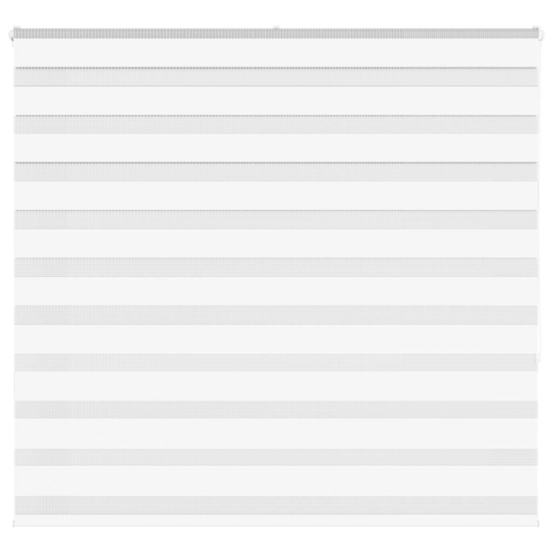 Zebrarollo Weiß 160x150 cm Stoffbreite 155,9 cm Polyester