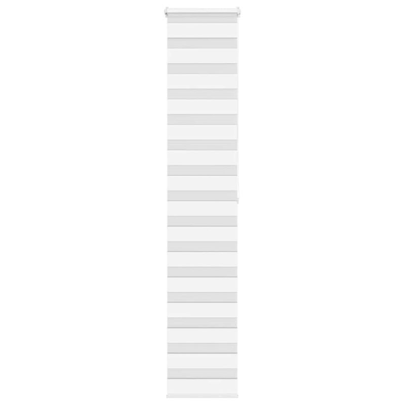 Zebrarollo Weiß 50x200 cm Stoffbreite 45,9 cm Polyester