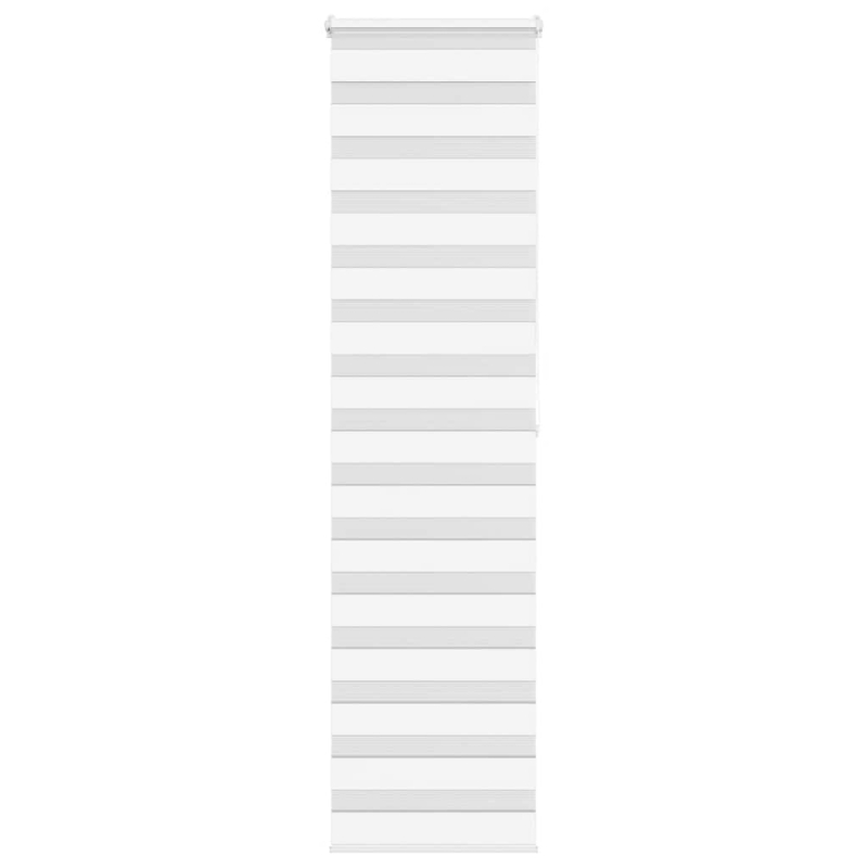 Zebrarollo Weiß 60x200 cm Stoffbreite 55,9 cm Polyester