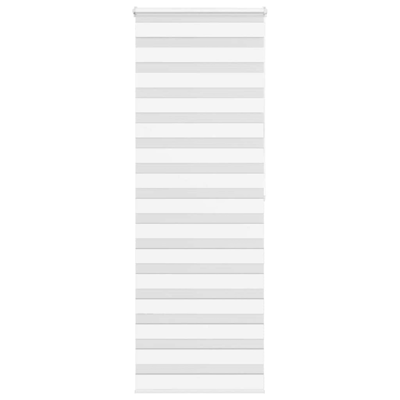 Zebrarollo Weiß 80x200 cm Stoffbreite 75,9 cm Polyester