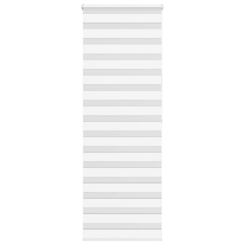 Zebrarollo Weiß 85x200 cm Stoffbreite 80,9 cm Polyester