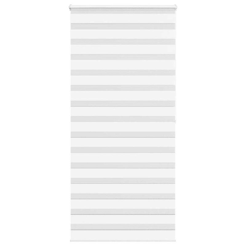 Zebrarollo Weiß 105x200 cm Stoffbreite 100,9 cm Polyester