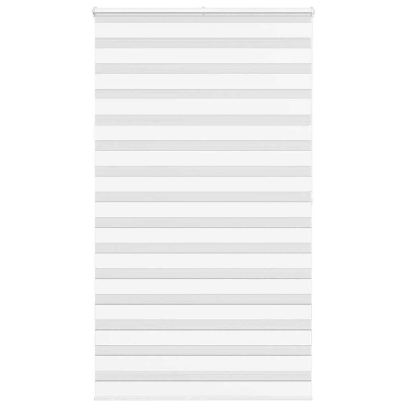 Zebrarollo Weiß 135x200 cm Stoffbreite 130,9 cm Polyester