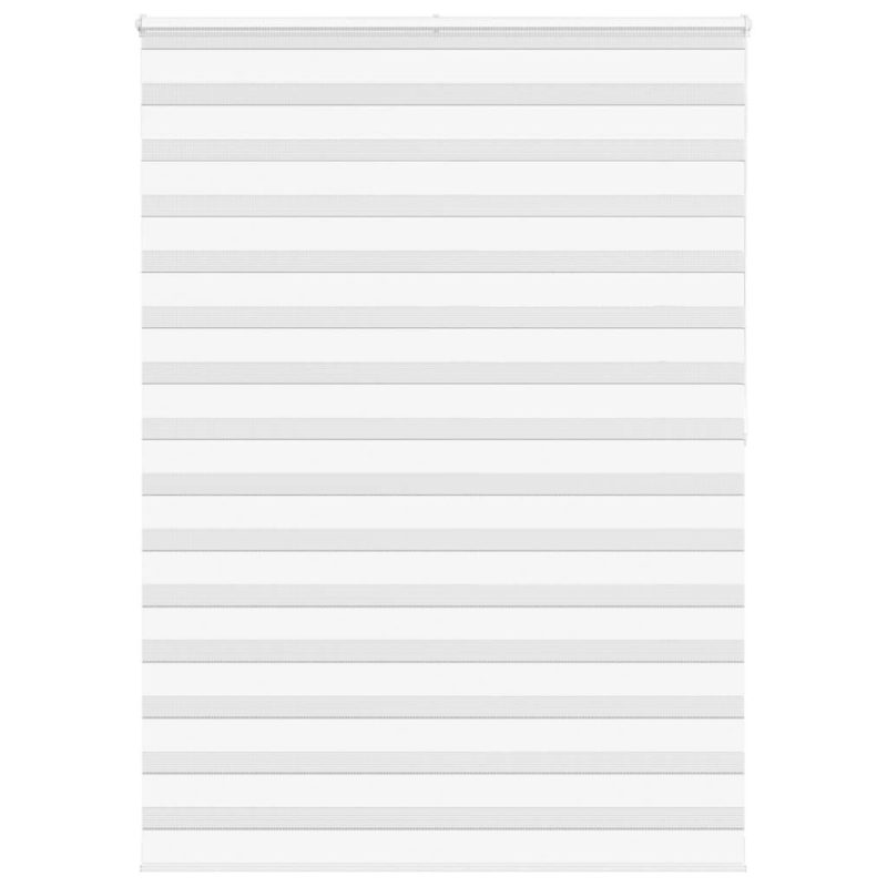 Zebrarollo Weiß 155x200 cm Stoffbreite 150,9 cm Polyester