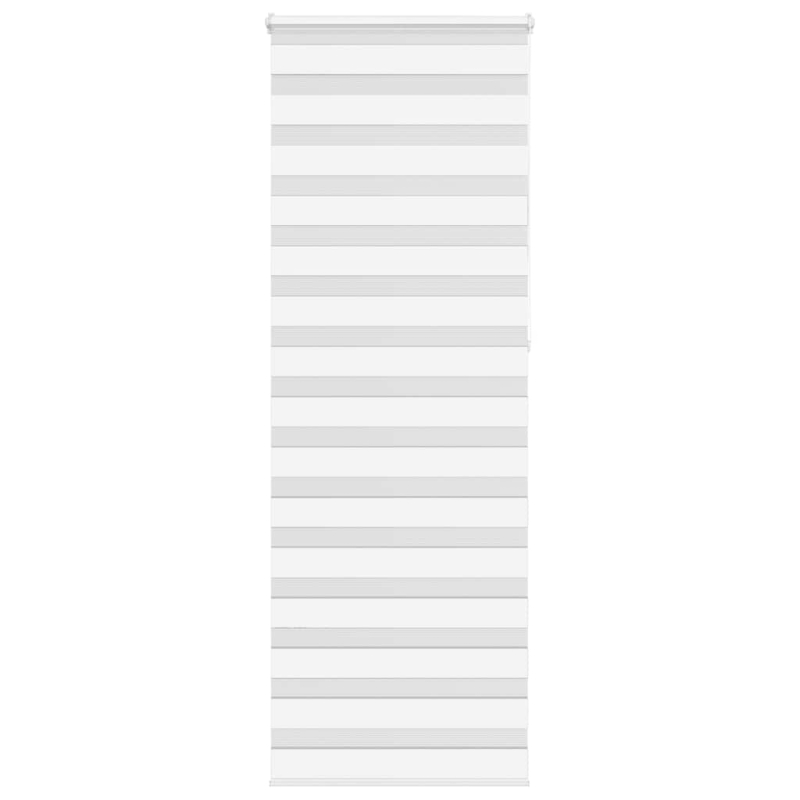 Zebrarollo Weiß 70x230 cm Stoffbreite 65,9 cm Polyester