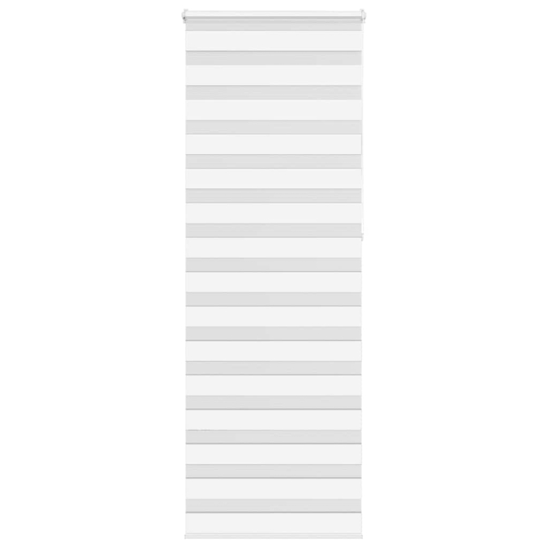 Zebrarollo Weiß 80x230 cm Stoffbreite 75,9 cm Polyester