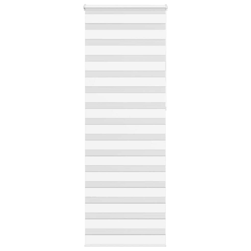 Zebrarollo Weiß 85x230 cm Stoffbreite 80,9 cm Polyester