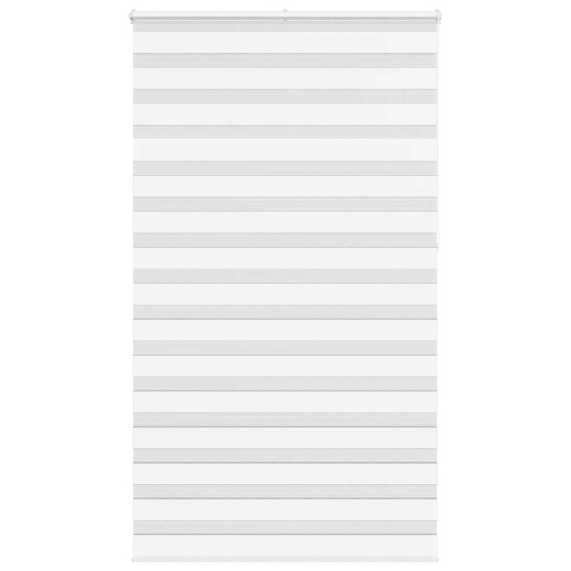Zebrarollo Weiß 120x230 cm Stoffbreite 115,9 cm Polyester