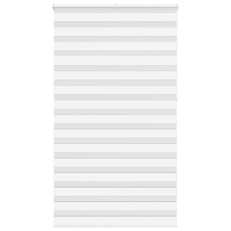 Zebrarollo Weiß 130x230 cm Stoffbreite 125,9 cm Polyester