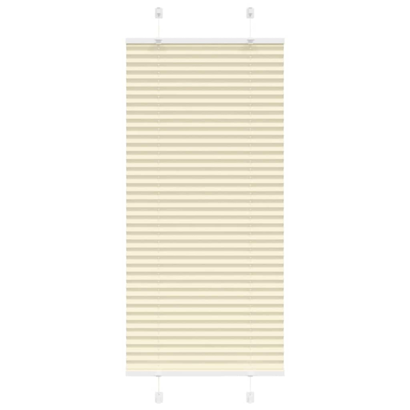 Plissee Creme 55x100 cm Stoffbreite 54,4 cm Polyester