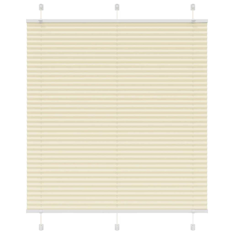 Plissee Creme 115x150 cm Stoffbreite 114,4 cm Polyester