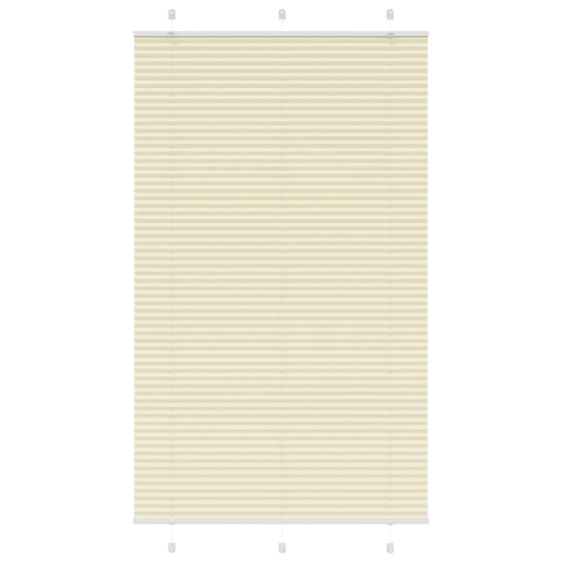 Plissee Creme 115x200 cm Stoffbreite 114,4 cm Polyester