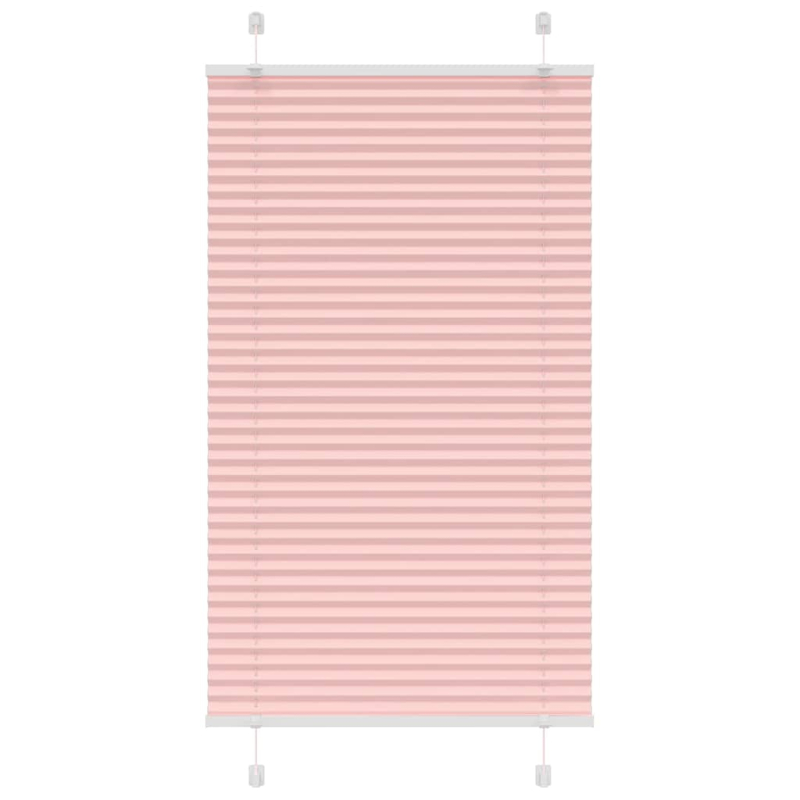 Plissee Rosa 75x100 cm Stoffbreite 74,4 cm Polyester