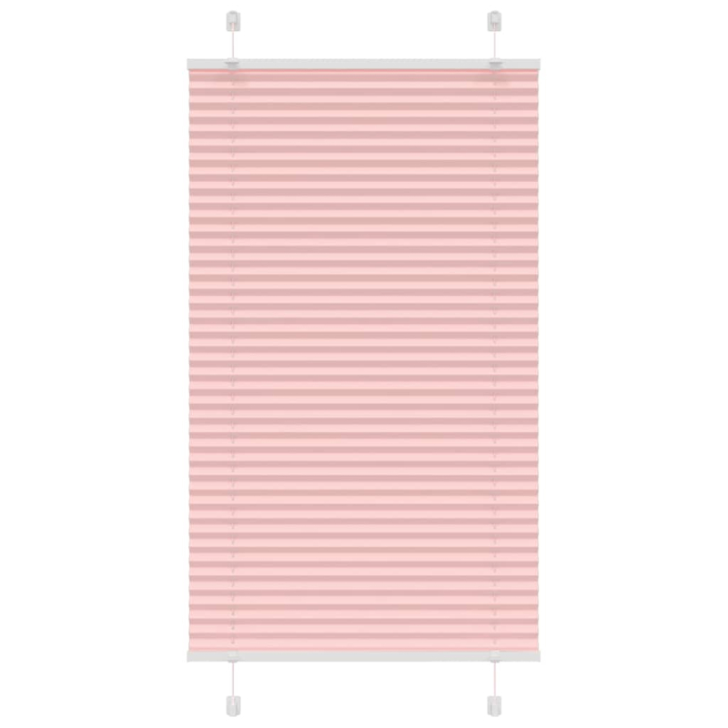 Plissee Rosa 80x100 cm Stoffbreite 79,4 cm Polyester